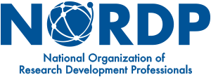 NORDP logo: National Organization of Research Development Professionals