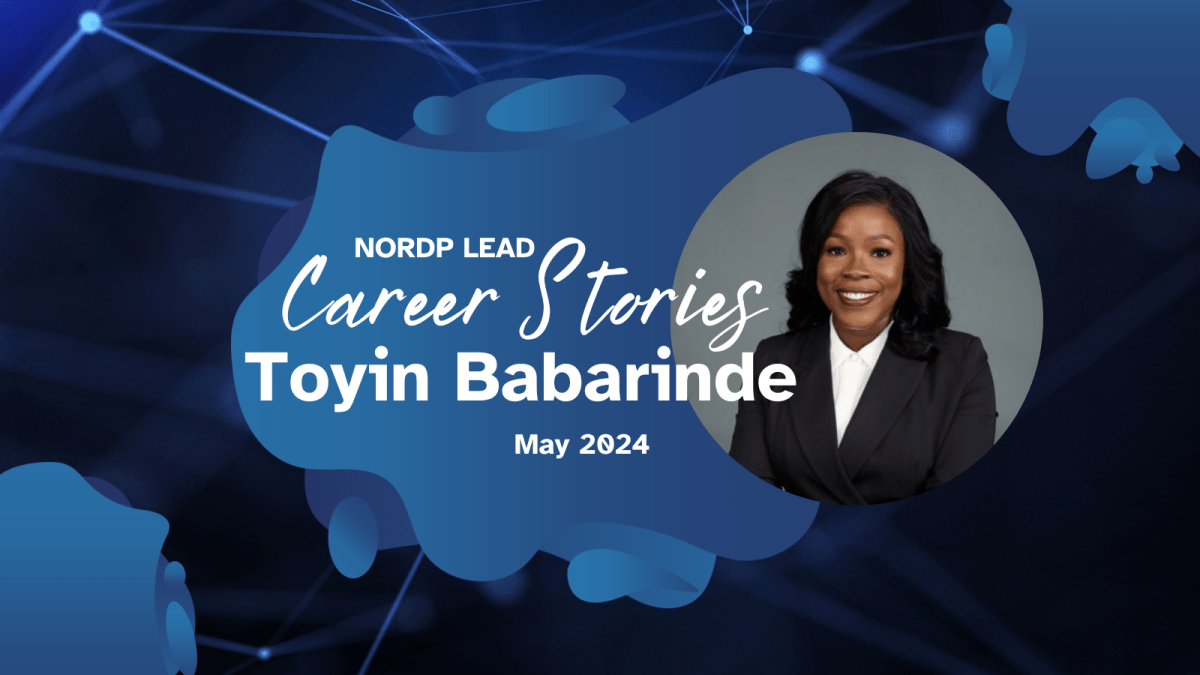 The May 2024 Career Stories featured Dr. Toyin Babarinde, the inaugural Executive Director of the Office of Strategic Research Development (OSRD) at the University of Texas Medical&nbsp;Branch