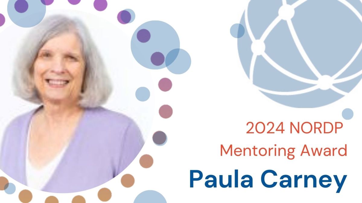 NORDP 2024 Mentoring Award: Paula&nbsp;Carney