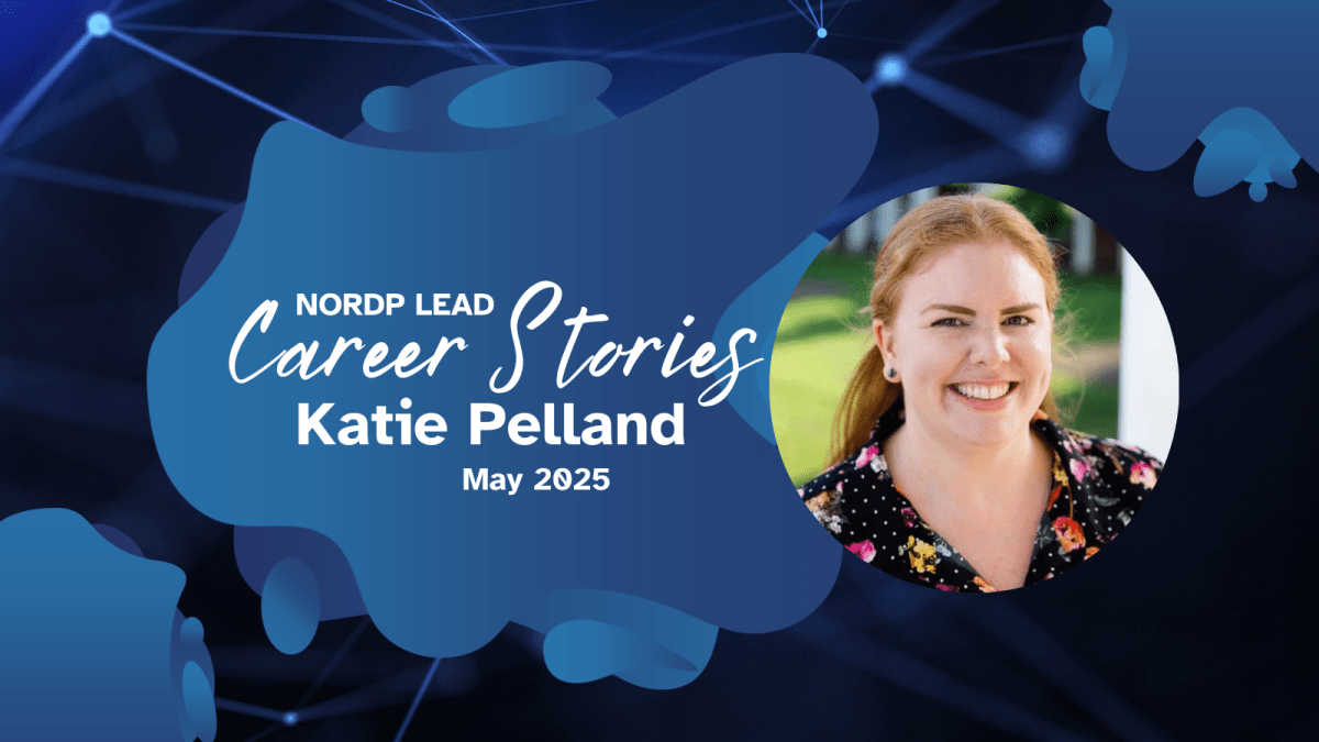 The May 2025 Career Stories featured Catherine (Katie) Pelland, PhD, at University of Virginia&nbsp;(UVA)