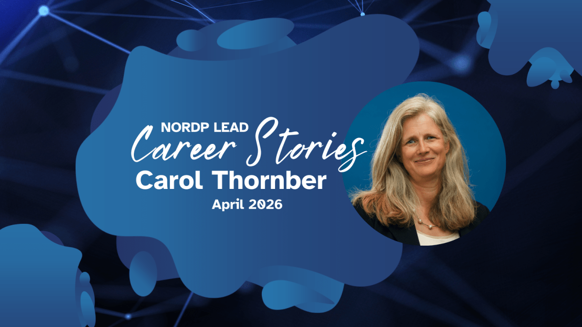 The April 2026 Career Stories featured Carol Thornber, Dean of the School for the Environment at University of Massachusetts&nbsp;Boston